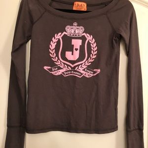 Juicy Couture Boatneck Shirt. Size Small